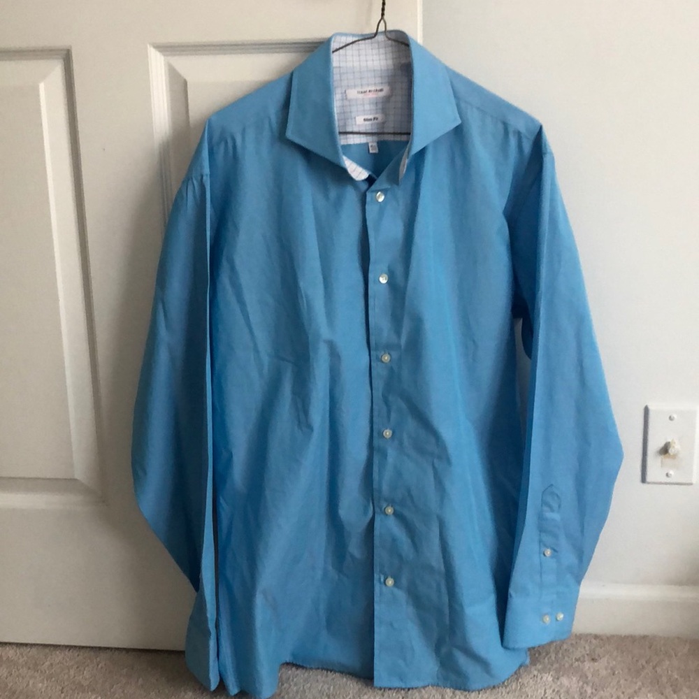 Isaac Mizrahi Dress shirt size 16 1/2 slim fit
